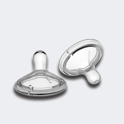 High Glossy Baby Pacifier by Silicone Injection Molding 