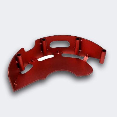 Red Anodized Al5052 Consumer Goods Enclosure by Welding