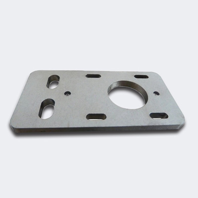 Zinc Plated SUS303 Location Plate by Laser Cutting